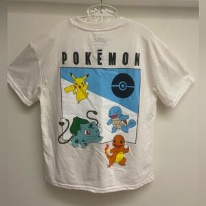 White Pokémon T-shirt size 7/8